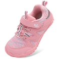 thumbnail image 1 of Zapatillas FEETCITY para niños descalzos, para correr, rosa y morado, 1 of 7