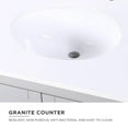 thumbnail image 2 of DHP Sunnybrooke 24 Inch Bathroom Vanity with Sink, Gray, 2 of 20