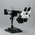 thumbnail image 4 of AmScope 3.5X-90X Circuit Board Assembly Boom Stand Stereo Microscope + Fluorescent Light New, 4 of 4