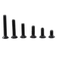 thumbnail image 1 of 150 Piezas M3 Botón de Tapa de Acero de Aleación Tornillos de Cabeza Plana Surtido de Tuercas para Electrodomósa, 1 of 7