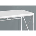 thumbnail image 2 of Newboti Furniture Computer Desk, Home Office, Laptop, Work, Glossy White Laminate, Chrome Metal, Contemporary, Modern BN.0719, 2 of 5
