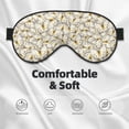 thumbnail image 3 of Naloa Different Butterflys Print Sleep Mask for Sleeper, Light Blocking Sleeping Eye Mask for Women Men, Eye Shade with Adjustable Strap for Travel, Nap,Meditation, 3 of 7