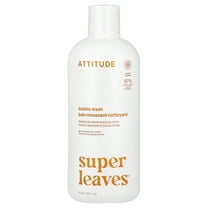 ATTITUDE Super Leaves®, Bubble Wash, Orange Blossom & Eucalyptus , 16 fl oz (473 ml)