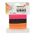 thumbnail image 2 of Ligas para el cabello Aurrera unitalla varios colores con 12 pzas, 2 of 3