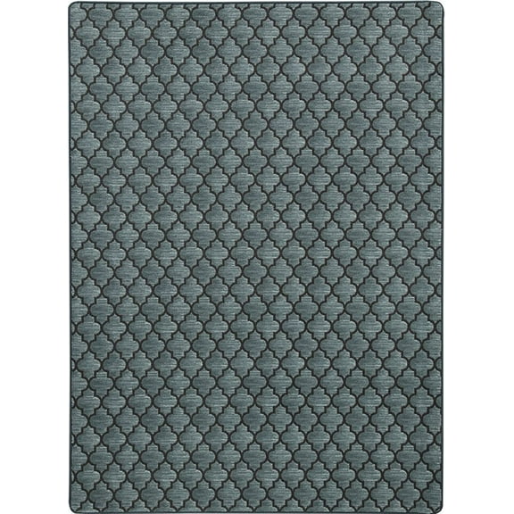 Milliken Imagine Area Rug ESSEX II JADE Essex Ii Jade Grid Diamonds 10 9 x 13 2 Rectangle
