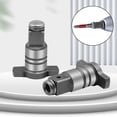 thumbnail image 6 of Electric Screwdriver Conversion Head (Drill Chuck Adapter, Power Wrench Spindle Set, Impact Driver Tool), 2Pcs, 1Pc Drill Bit Adapter For Electric Screwdrivers, Chuck System Spindle Converter, Meiiso, 6 of 8
