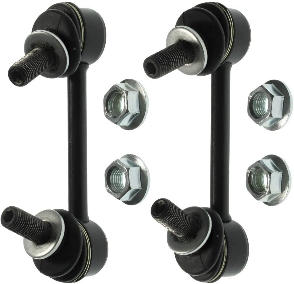 Detroit Axle - 2 Rear Sway Bars for Toyota Highlander Lexus RX350 RX450h RX350L RX450hL Sway Bar Links Assembly Pair Replacement