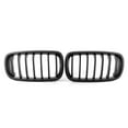 thumbnail image 1 of Parrilla Reemplazo negro de la parrilla de la parrilla del riñón del parachoques delantero para BMW Tomshoo Parrilla, 1 of 1