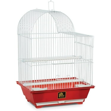 Prevue  Grille Bird Cage, Red - Small