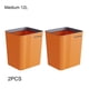 thumbnail image 3 of Cubo de basura Bearachild de 2 piezas para hogar y oficina Naranja M, 3 of 6