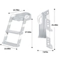 thumbnail image 7 of AMBLER 2-in-1 Potty Training Seat with Step Stool Ladder | Anti-Slip | For Boys & Girls Toddlers, 7 of 7