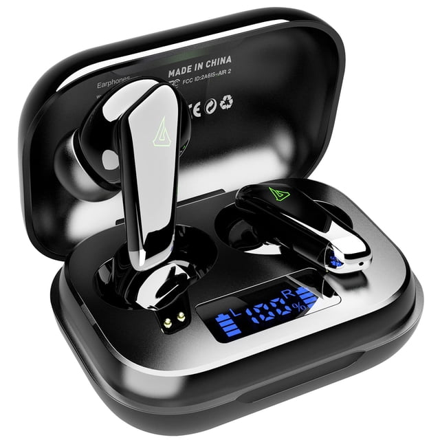 Auriculares inalámbricos GTRACING Bluetooth con micrófono resistentes al sudor