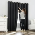 thumbnail image 2 of Sun Zero 2-Pack Lights Out Blackout Curtain Clips (Set Of 2), 2 of 5