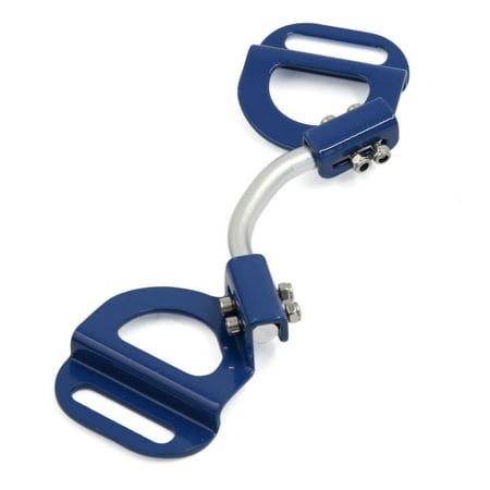 Hold Down Bracket - Unique Bargains Blue Adjustable Battery Hold Down Kit Clamp Bracket Bolts for Car Vehicle