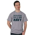 thumbnail image 4 of United States Navy Logo Since 1775 Unisex Plus Size Graphic Tee Brisco Brands 5X, 4 of 5