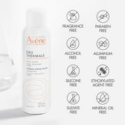 Avene Thermal Spring Water - Soothing Calming Facial Mist Spray for Sensitive Skin - Soothes, Softens & Calms Skin, 5.0 fl oz