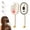 Beige, variant on All in One Misting Aqua Detangler Brush, Electric Spray Air Cushion Massage Comb, Self-Clean Hair Brush with Water Spray, Scalp Oil Applicator, Steam Brush for Curly Wavy Hair (Beige) (Purple)