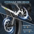 thumbnail image 6 of Electric Bike for Adults, Peak 1000W Electric Bicycles, E-Mountain Bike, 48V Battery, 26" Fat Off-Road Tires, UL2849, APP Control, 6 of 7