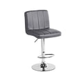 thumbnail image 1 of Bancos para barra con respaldo cuadrado COLOR gris HOMEASY, 1 of 6