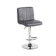 thumbnail image 1 of Bancos para barra con respaldo cuadrado COLOR gris HOMEASY, 1 of 6
