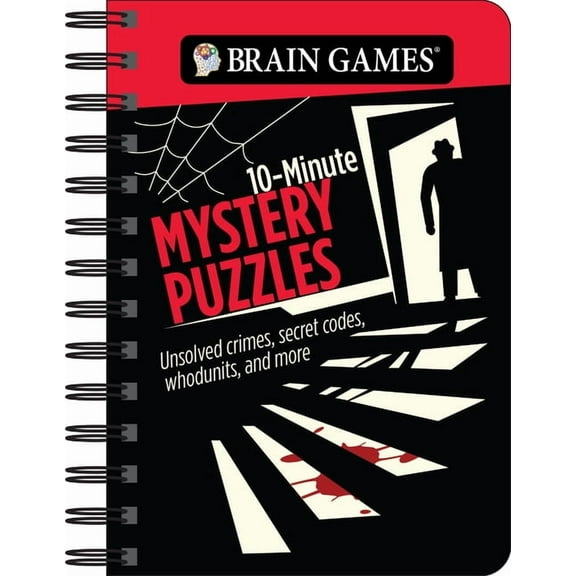 Brain Games - To Go: 10-Minute Mystery Puzzles (Spiral Bound)