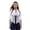 White, variant on Women's Gothic Satin Striped Underbust Corset Top Plus Size Purple S