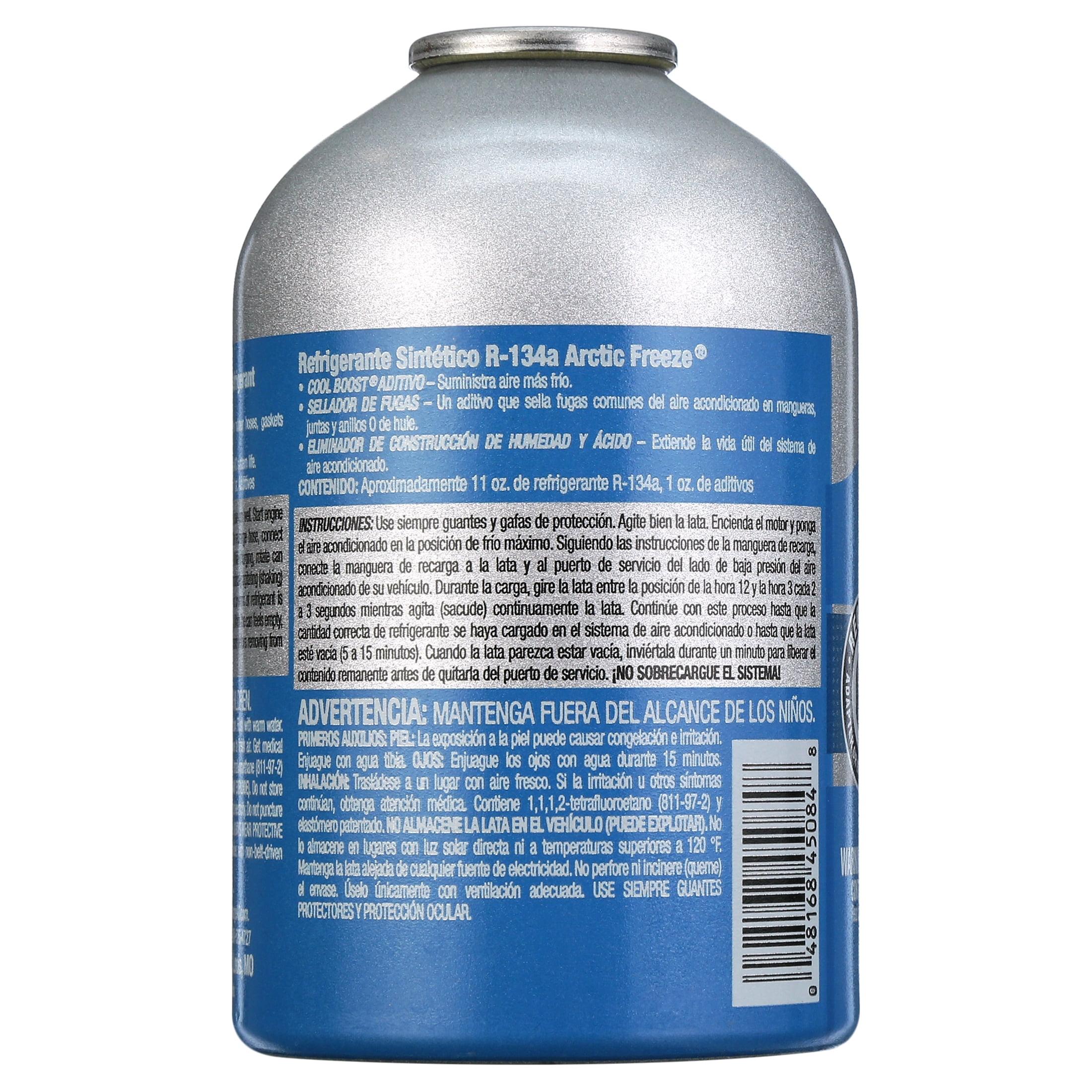 Free Shipping! Arctic Freeze Auto AC Recharge R-134A Synthetic