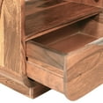 thumbnail image 4 of vidaXL Nightstand 2 Pcs Storage Cabinet Bedside Table Solid Wood, 4 of 17