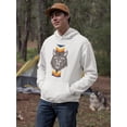thumbnail image 2 of Ethnic Wolf Totem  Hoodie Men -Image by Shutterstock, Male Medium, 2 of 4