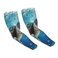 thumbnail image 6 of Lsque Watercolor Turtle Cooling Arm Sleeves for Men & Women -Compression Sleeves to Cover Arms for Working,Sun Sleeves for UV Protection,Breathable, Moisture-Wicking, 6 of 8