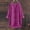 Purple, variant on Lutiedan Long Sleeve Cardigans for Women Cotton Button Down High Low Cardigan Fall Casual Baggy Solid Cardigan,Light Blue,L