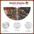 thumbnail image 3 of Sikiie American Flag Deer Art Christmas Tree Skirt, Christmas Tree Decorations, Christmas Decor, Tree Mat Decoration(30-48IN)-30", 3 of 6