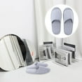thumbnail image 6 of YIHONGMU 1 Set Folding Cotton Slippers Lightweight Slippers Hotel Indoor Slippers, 6 of 7