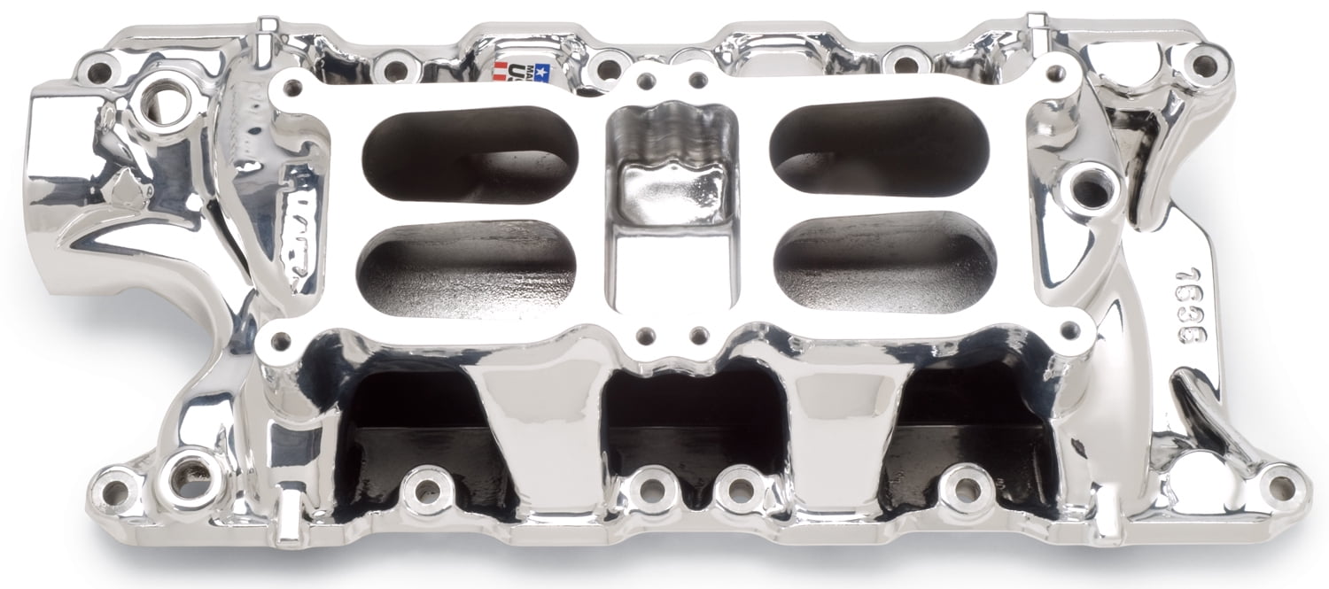 Edelbrock Intake Manifold Perf RPM AirGap DualQuad 289/302 Ford