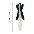 thumbnail image 2 of FTsdfkl 1PC Plush Dog Squeaky Toys No Stuffing – Durable Ferret Dog Chew Toys for Small Medium Dogs, Interactive Dog Tug Toys for Indoor Play and Training, 2 of 5