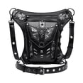 thumbnail image 2 of punk Punk Retro gótico hombro riñoneras paquetes victoriano mujeres hombres pierna muslo bolsa Salvador Riñonera Steampunk, 2 of 9