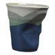 thumbnail image 4 of Taza de café de cerámica de diseño único, fácil de sostener, resistente al calor, adecuada para Azul, 4 of 9