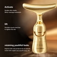 thumbnail image 2 of 3-in-1 Face Massager for Women and Men, Four-dimensional Multifunctional Lifting and Tightening Massage Introduction Instrument for Face Neck and Eye, Household Face One Instrument Beauty Instrument, 2 of 10