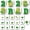 Green, variant on Agiufgs Graduation Magnets Set 6.3, Flexible PVC Soft Magnetic Backing, for Car Parade Garage Door Refrigerator Whiteboard, Red