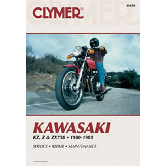 Clymer Repair/Service Manual '80-85 KZ750, Z750, ZX750 (M450)