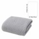 thumbnail image 3 of Toalla de baño gruesa 70x140 cm, franela suave y absorbente, toalla grande de ducha para familia, bebés y niños pequeños en beige, gris, caqui, verde., 3 of 6