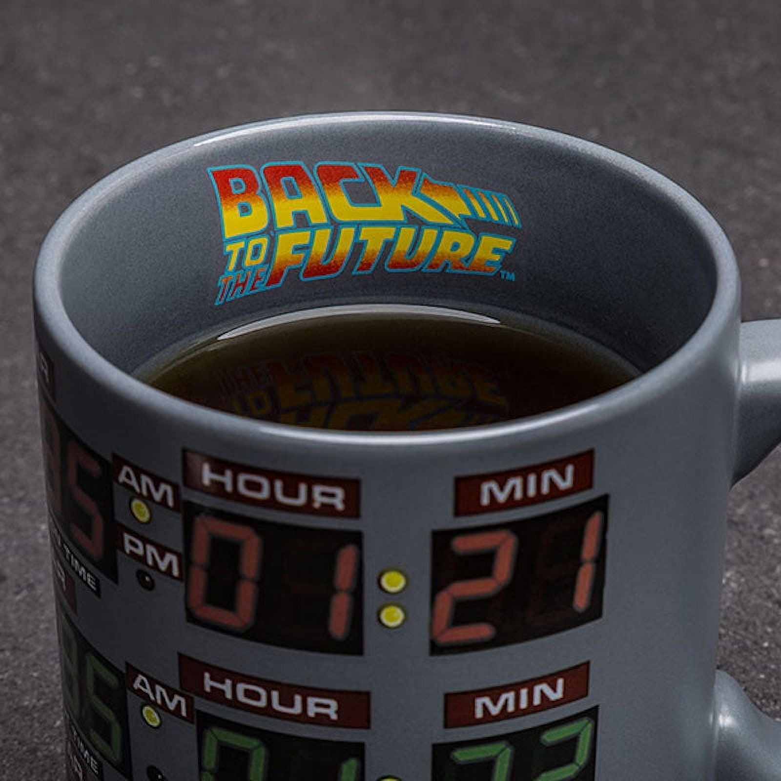 Back To The Future New Sm Black Car Light Mug Coffee Cup Coffee Mug Large  Tea