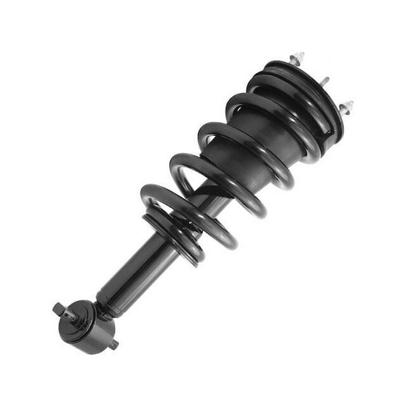 Front Strut and Coil Spring Assembly - Compatible with 2014 - 2019 Chevy Silverado 1500 4WD 2015 2016 2017 2018