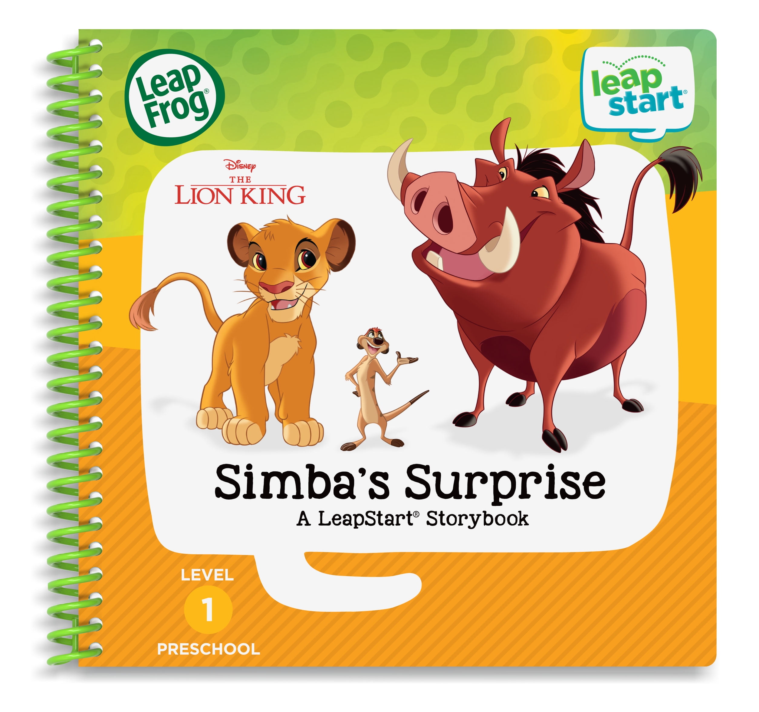 Leapfrog Leapstart The Lion King Simbas Surprise Storybook Walmart Com