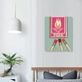 thumbnail image 4 of Nawypu Framed  Poker Queen Pink Ace Card Lucky You Trendy Retro Canvas Wall Art Print Card Poster Funny Trendy Casino Party Trendy Funky Preppy Theme Wall Decor for Casino Bedroom, 4 of 5