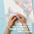 thumbnail image 3 of Sakura Gelly Roll Stardust Clear Glitter Gel Pens - Bold Point Ink Pen for Lettering, Drawing, Invitations, & Stationery - Clear Ink - Bold Line - 6 Pack, 3 of 6