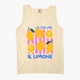 thumbnail image 4 of La Dolce Vita Lemons - Women's Garment Dyed Graphic Tank Top, 4 of 6
