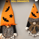 thumbnail image 5 of Decoración de Halloween de felpa - Gnomo sin rostro de Halloween con signo de Boo, decoración de pared de Halloween Adepaton CPB-SSW206-2, 5 of 5