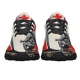 thumbnail image 5 of Veteran Kneeling ChriStCross Canada We Don't Know Them All But We Owe Them Canadian Soldier Shoes Sneakers Black Size 8, 5 of 7
