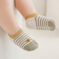 thumbnail image 6 of LYMAYTER 0-8Y ‌‌‌‌Baby Girl Boy Non-Slip Ankle Socks Grips for Infants Toddlers Newborn Indoor Walking 4 Pairs, 6 of 8